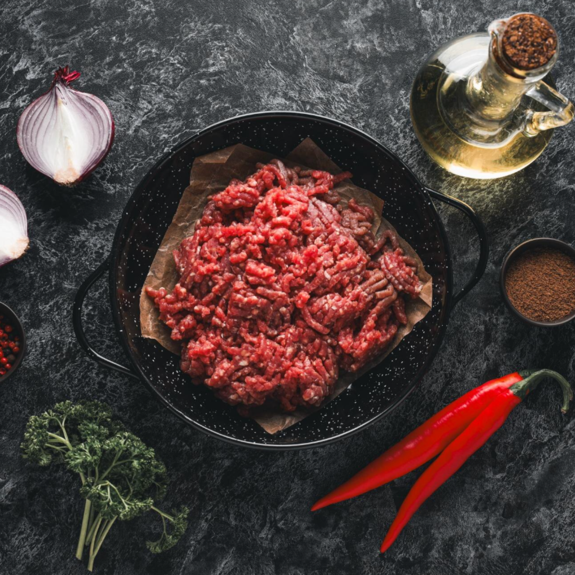 Premium Baby Lamb Leg Mince 1Kg