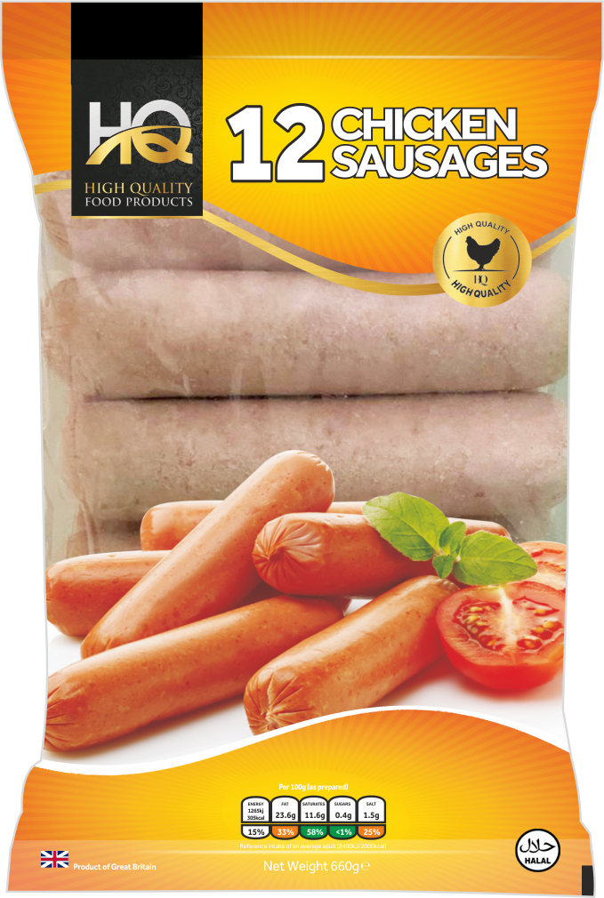 HQ Frozen Chicken Sausages