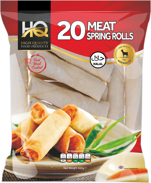 HQ Frozen Meat Spring Rolls