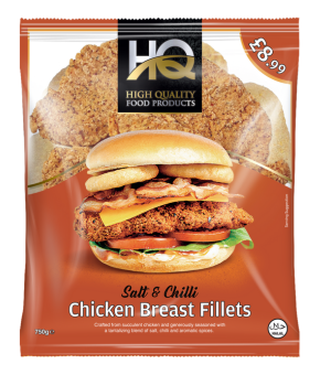 HQ Salt & Chilli Frozen Crispy Shredded Chicken Breast