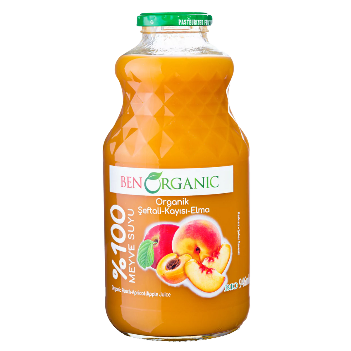 BenOrganic Organic Apricot-Peach-Apple Juice 946ml