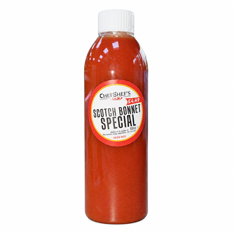 Chef Shef's Scotch Bonnet Special Sauce 450ml