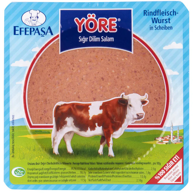 Efepasa Yore Sliced Beef Salami 150g